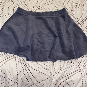 Velvet skirt